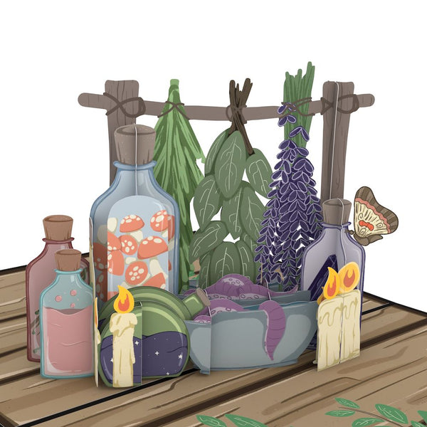 I Love Pop Magical Birthday Potions Pop-Up Card