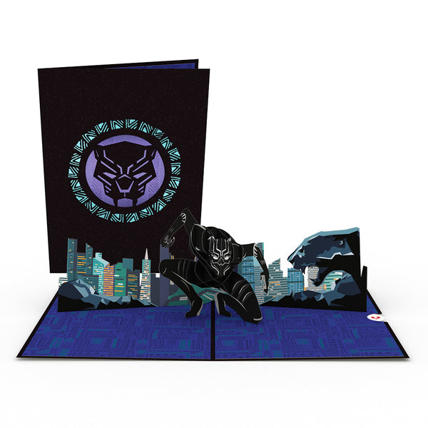 i love pop Marvel Black Panther Pop-Up Card