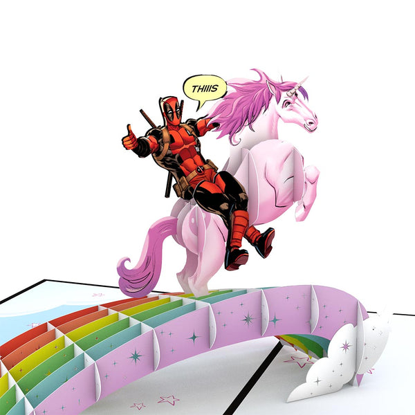 I Love Pop Marvel's Deadpool: Birthday Pop-Up Card