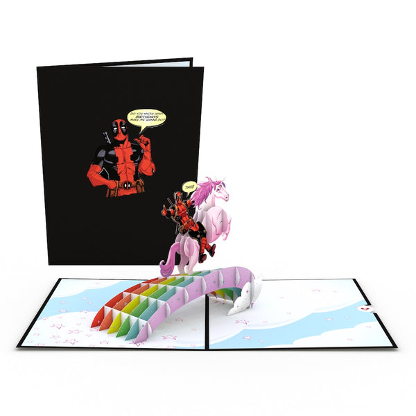 i love pop Marvel's Deadpool: Birthday Pop-Up Card