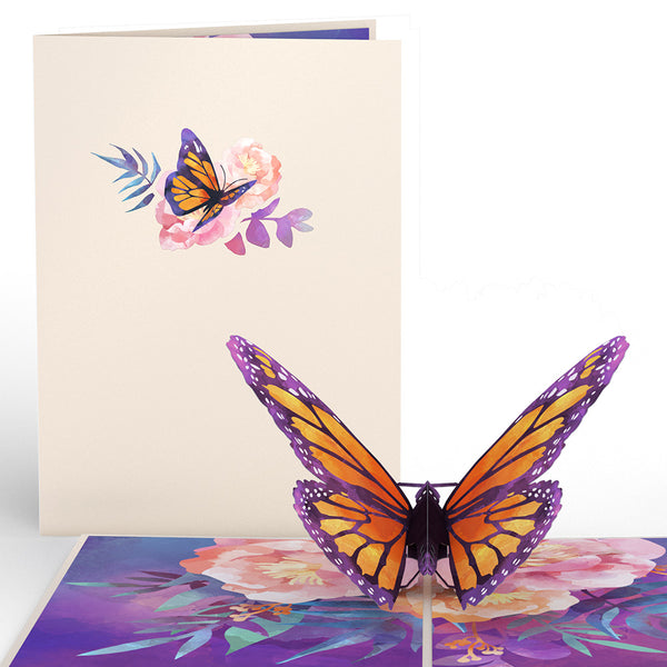 i love pop Monarch Butterfly Pop-Up Card