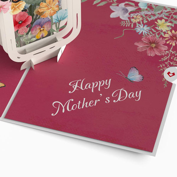 I Love Pop Mother's Day Jar Pop-Up Card
