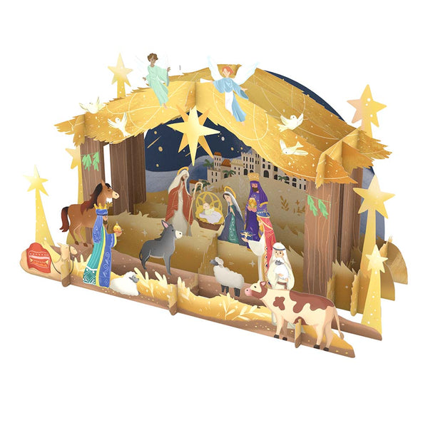 I Love Pop Nativity Giant Pop-Up Gift