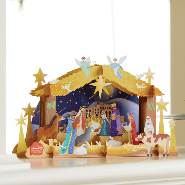 I Love Pop Nativity Giant Pop-Up Gift