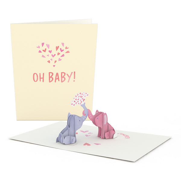 i love pop Oh Baby Congrats: Paperpop Card®