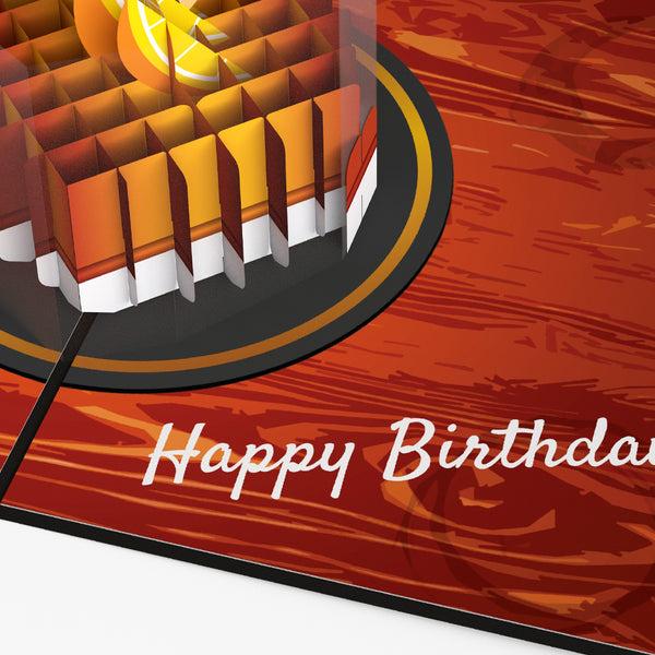 I Love Pop Old Fashioned Birthday Pop-Up Card