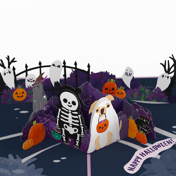 I Love Pop 'Oohh Spooky' Halloween Pop-Up Card