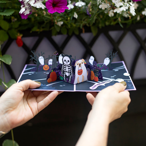 I Love Pop 'Oohh Spooky' Halloween Pop-Up Card