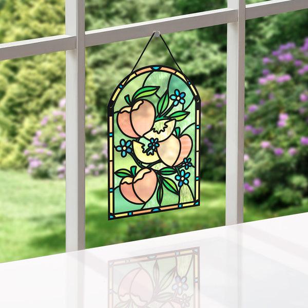 i love pop Peachy Birthday Peaches Suncatcher Card