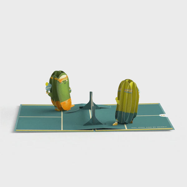 I Love Pop Pickleball Birthday Baller Pop-Up Card