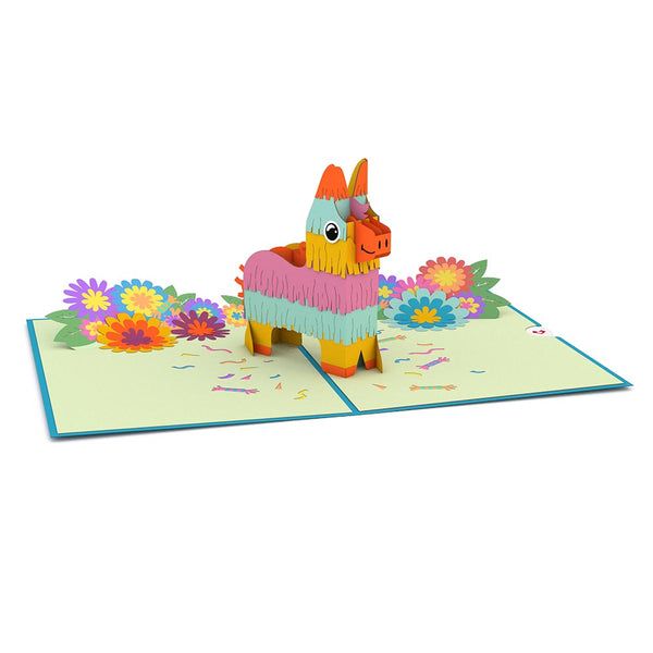 I Love Pop Pinata Pop-Up Card