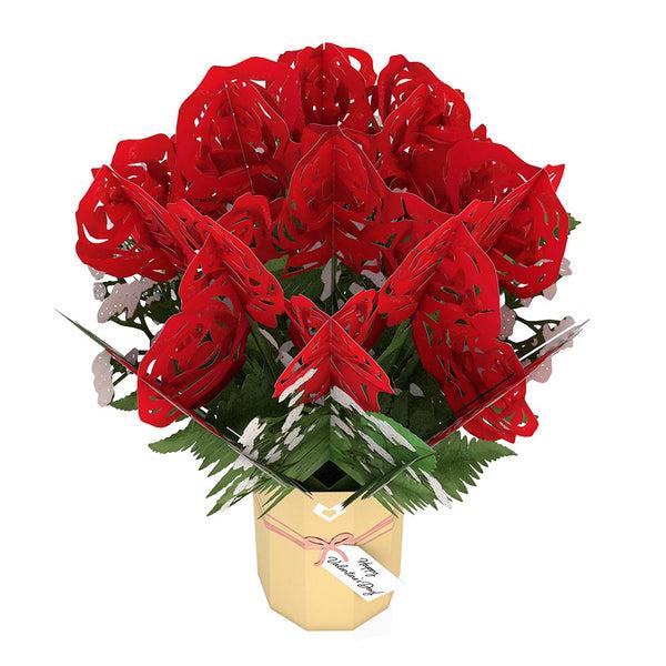 I Love Pop Pizza And Roses Valentine Bundle