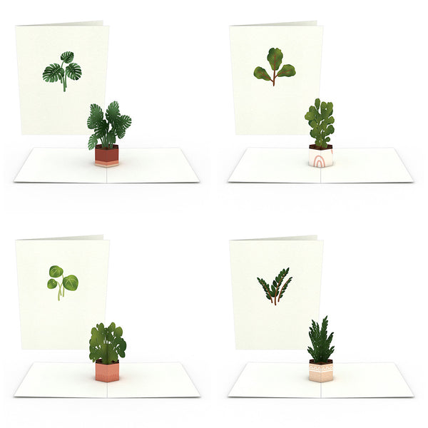 i love pop Plants Notecards (Assorted 4-Pack)