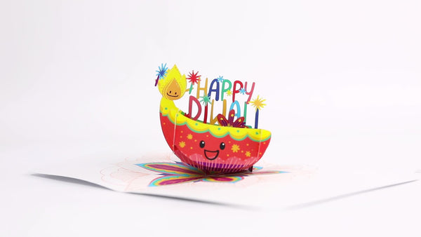 I Love Pop Playpop Card™: Happy Diwali