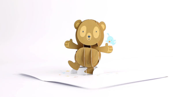I Love Pop Playpop Card™: Sending Bear Hugs