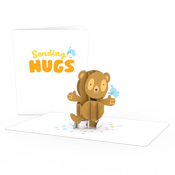 i love pop Playpop Card™: Sending Bear Hugs