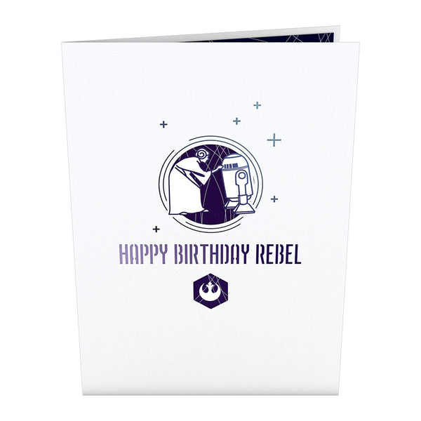 I Love Pop Princess Leia™ Birthday Pop-Up Card
