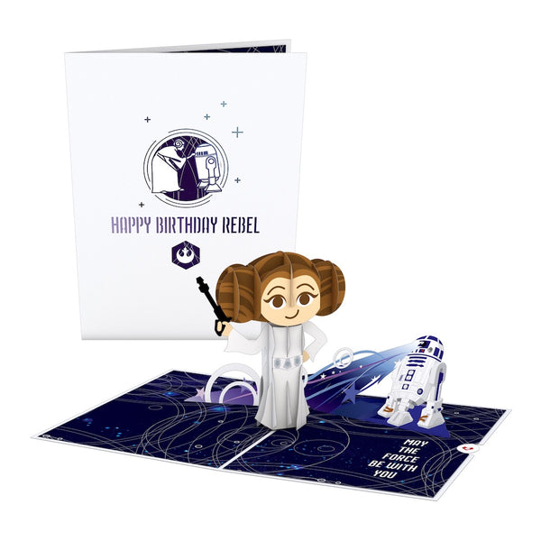 i love pop Princess Leia™ Birthday Pop-Up Card