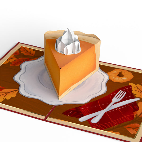 I Love Pop Pumpkin Pie Pop-Up Card