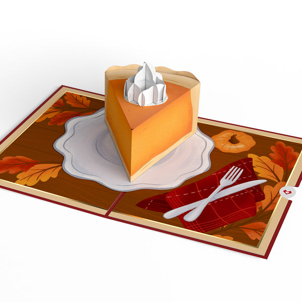 I Love Pop Pumpkin Pie Pop-Up Card