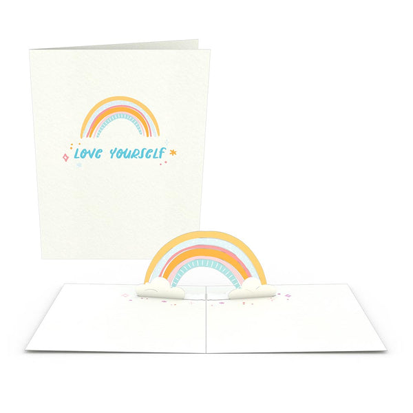I Love Pop Rainbow Notecards (Assorted 4-Pack)