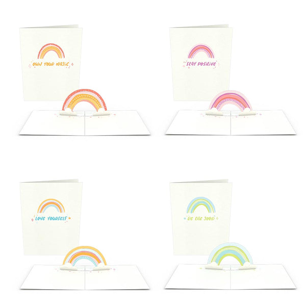 i love pop Rainbow Notecards (Assorted 4-Pack)