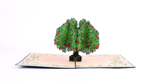 I Love Pop Rosh Hashanah Pop-Up Card