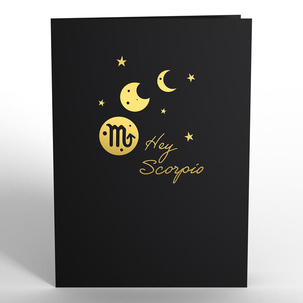 I Love Pop Scorpio Zodiac Birthday Pop-Up Card