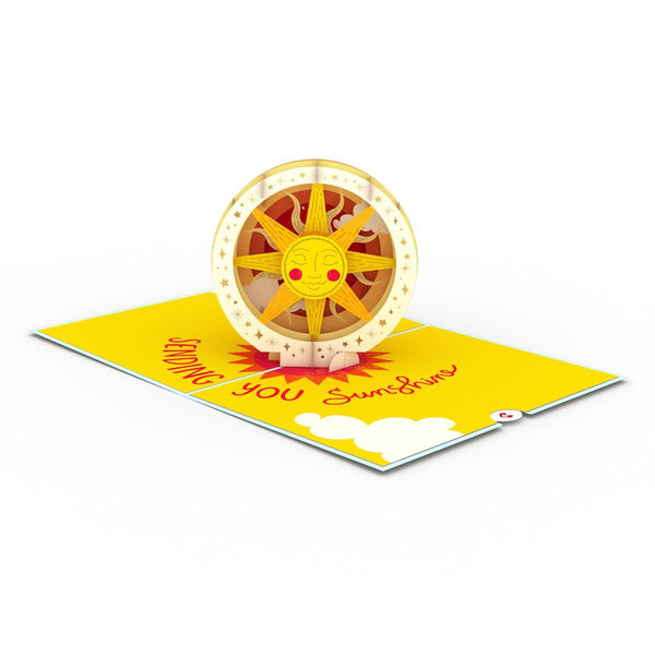 I Love Pop Sending Sunshine Pop-Up Card