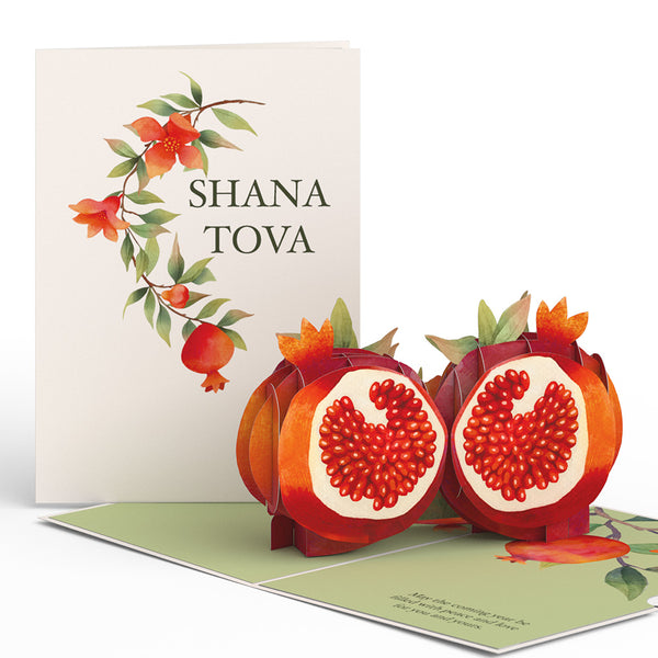 I Love Pop Shana Tova Rosh Hashana Pop-Up Card