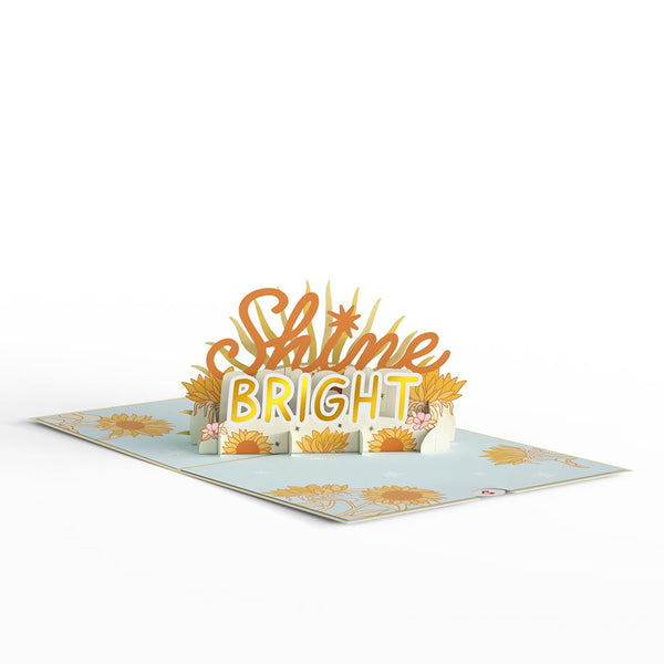 I Love Pop Shine Bright Pop-Up Card