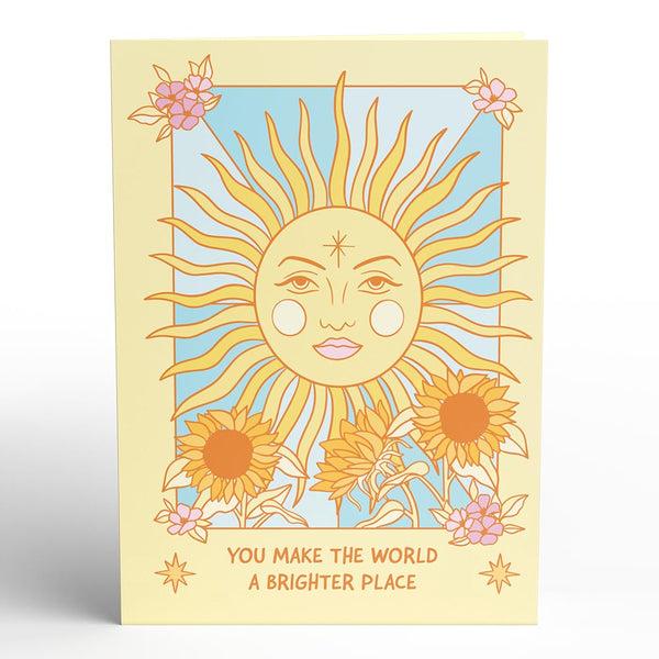 I Love Pop Shine Bright Pop-Up Card