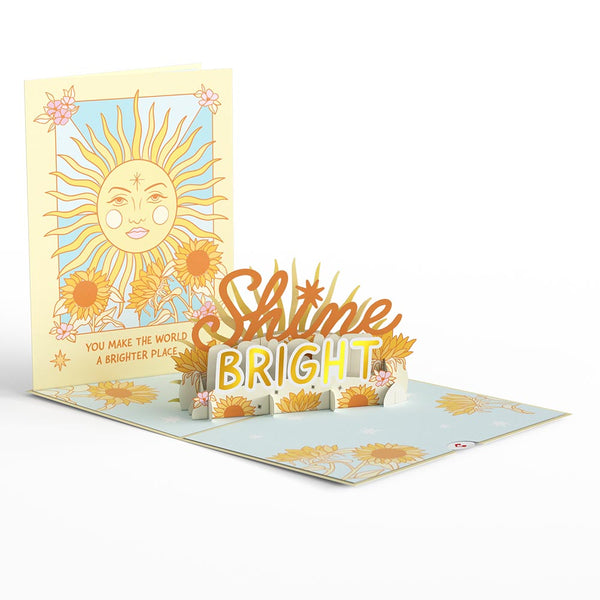 i love pop Shine Bright Pop-Up Card