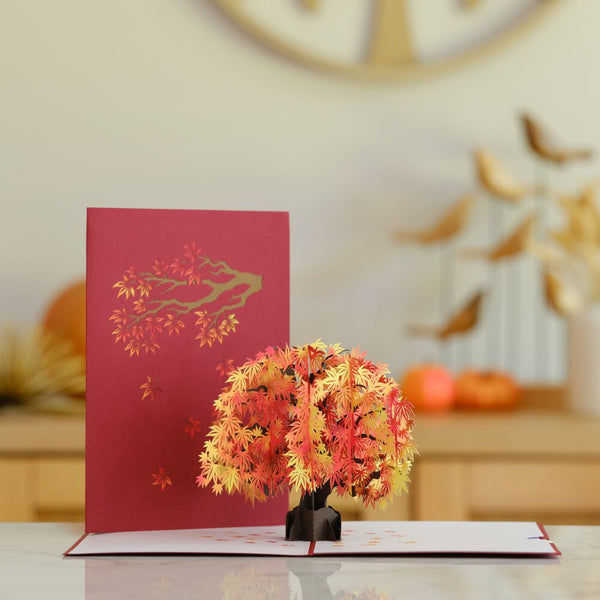 i love pop Sugar Maple Tree Pop-Up Card