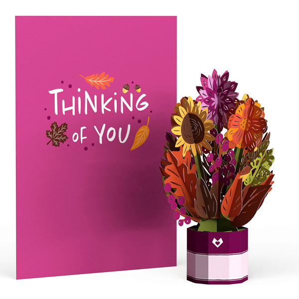 i love pop Sunflower Card with Mini Bouquet