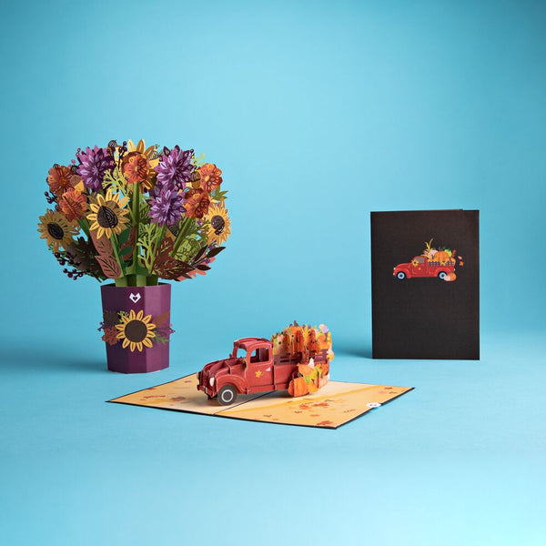 i love pop Sunflower & Fall Truck Bundle