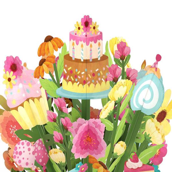 I Love Pop Sweet Birthday Wishes Bouquet