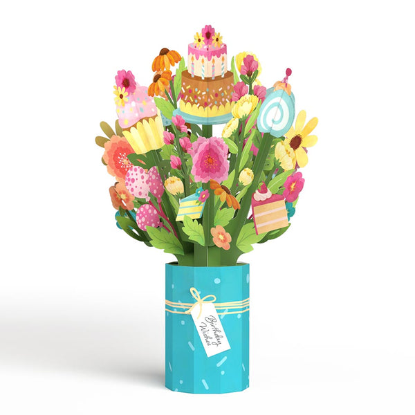 I Love Pop Sweet Birthday Wishes Bouquet