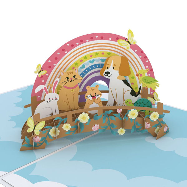 I Love Pop Sympathy Loss Of A Pet Pop-Up Card