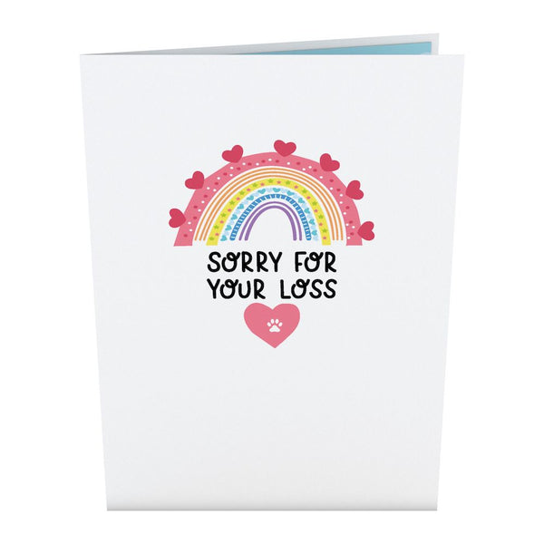 I Love Pop Sympathy Loss Of A Pet Pop-Up Card