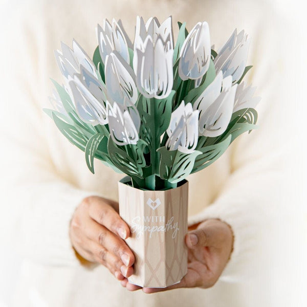 I Love Pop Sympathy Tree And Tulips Bundle