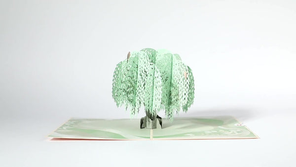 I Love Pop Sympathy Tree Pop-Up Card