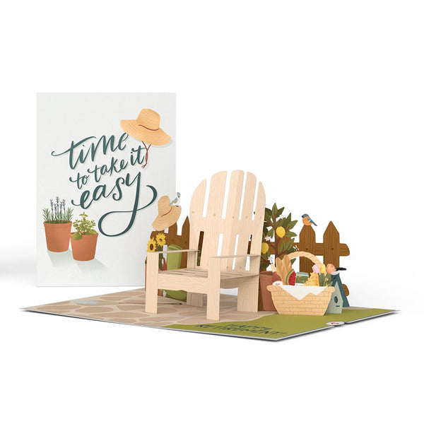 i love pop Take It Easy Retirement Pop-Up Card