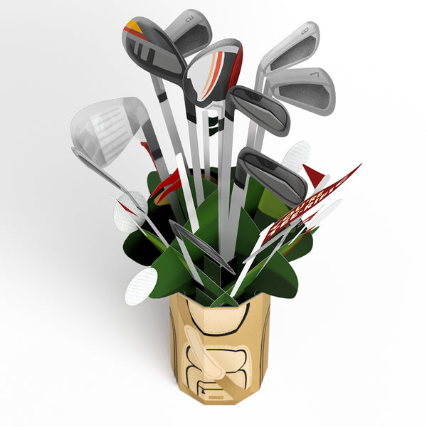 I Love Pop Tee-rific Golf Bouquet