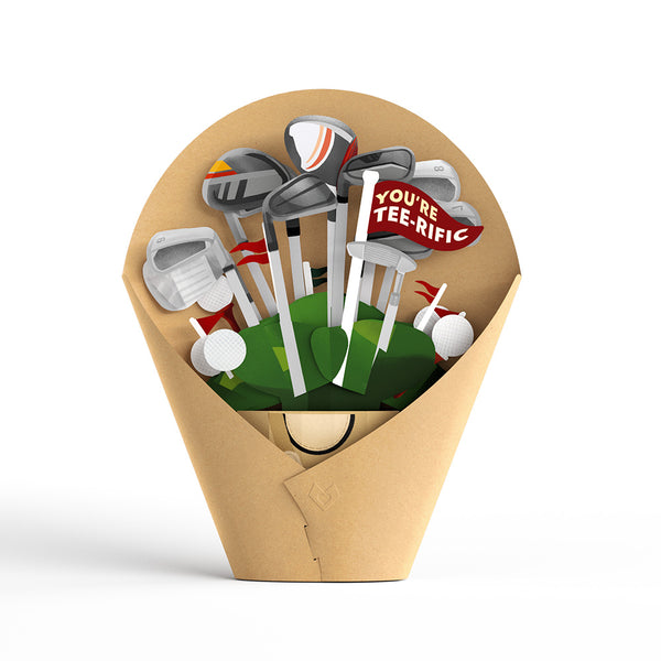 I Love Pop Tee-rific Golf Bouquet