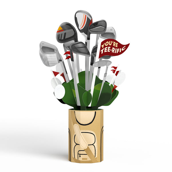 i love pop Tee-rific Golf Bouquet
