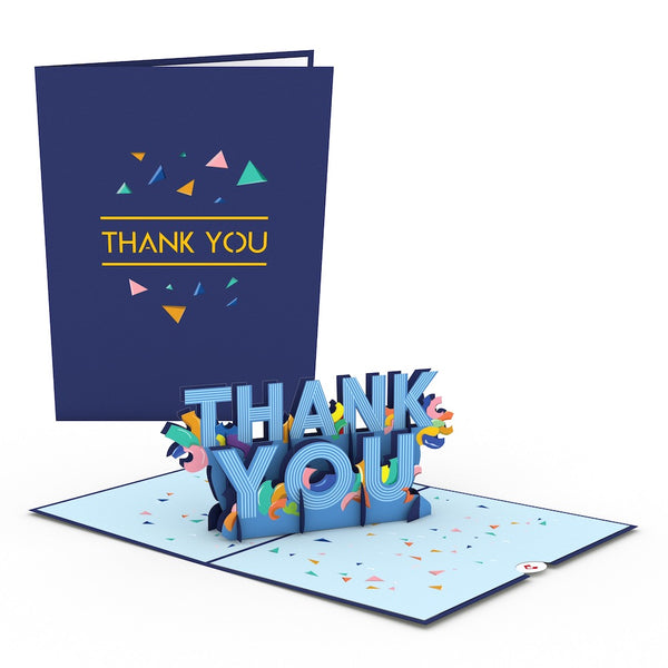 i love pop Thank You Confetti Pop-Up Card