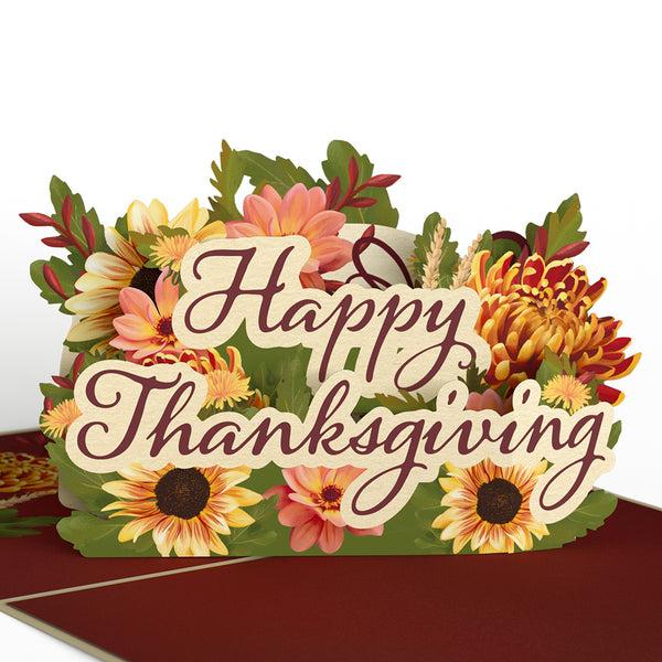 I Love Pop Thanksgiving Gratitude Pop-Up Card