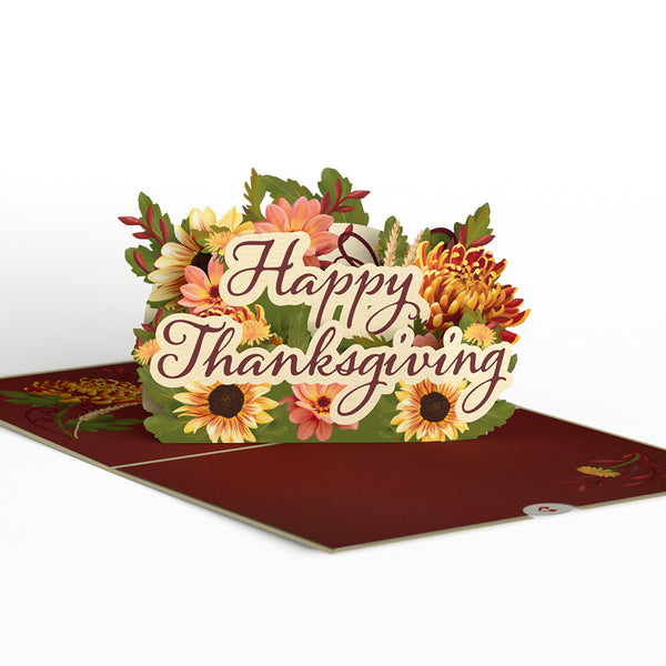 I Love Pop Thanksgiving Gratitude Pop-Up Card