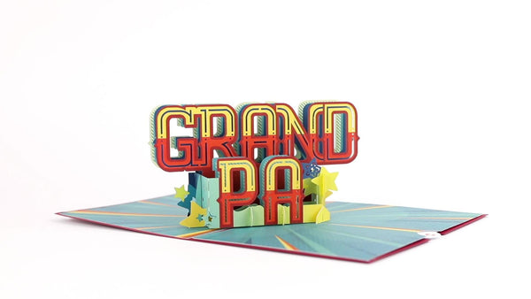 I Love Pop The Best Grandpa Pop-Up Card